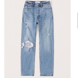 Abercrombie & Fitch Curve Love “The Dad High Rise” Size 0XS